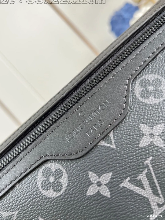 WIS Messenger PM-33*22.5*11CM VUITTON Voyager LOUIS 0907